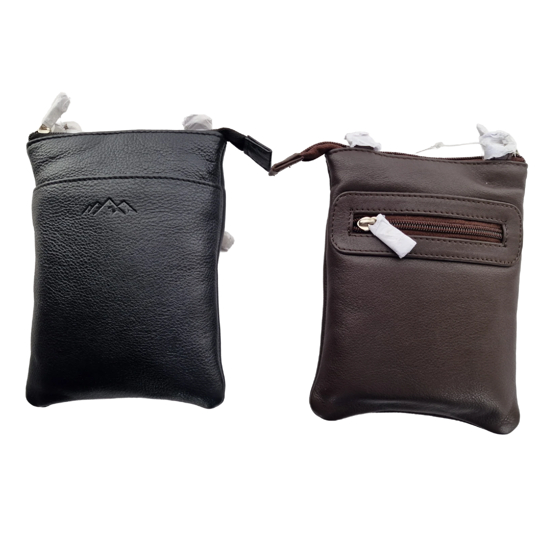 SUMMIT COMPACT GENUINE LEATHER CROSSBODY (SMALL)