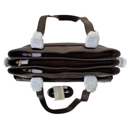 SUMMIT LARGE SOFT LEATHER HANDBAG