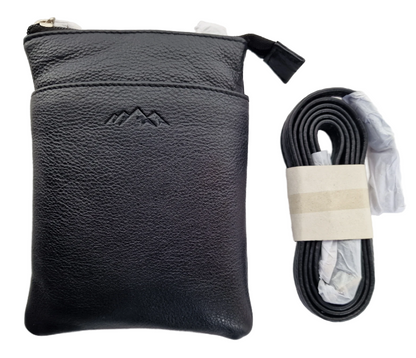SUMMIT COMPACT GENUINE LEATHER CROSSBODY (SMALL)