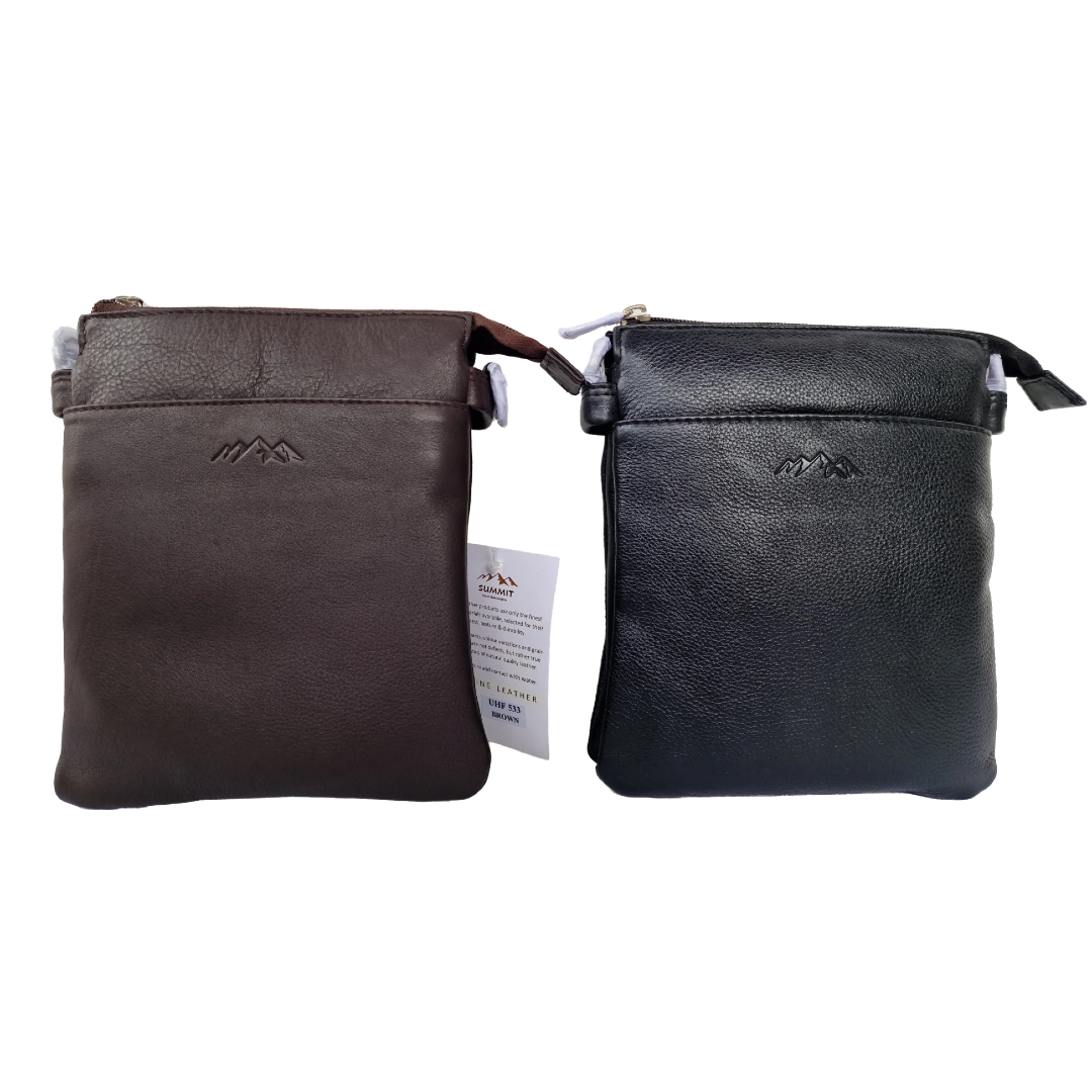 SUMMIT GENUINE LEATHER CROSSBODY (MEDIUM)